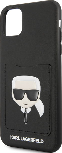 Чехол Karl Lagerfeld для iPhone 11 Pro Max PU Leather with cardslot ...