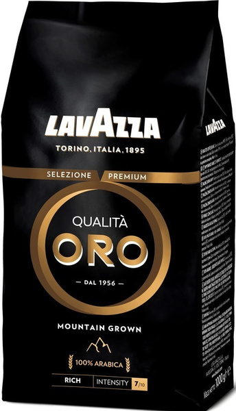 Кофе в зернах Lavazza Qualita Oro Mountain Grown 1кг - купить с ...