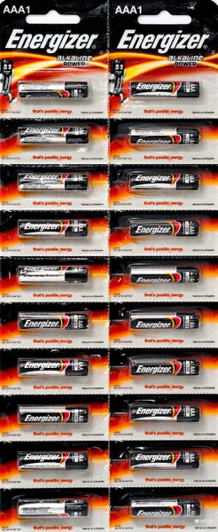 Батарейка АА Energizer Alkaline Power LR6 AA, 20 штук в упаковке ...