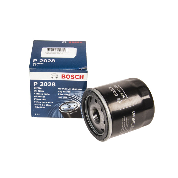 Характеристики Фильтр масляный BOSCH P2028, TOYOTA, 0986452028