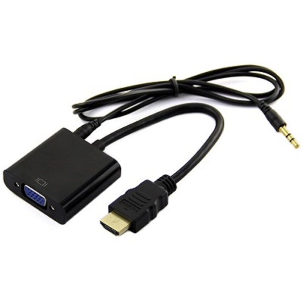 Переходник с VGA SVGA на 3xRCA + S-VIDEO