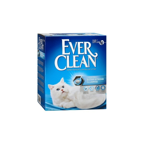 Наполнитель ever clean для кошачьего туалета комкующийся