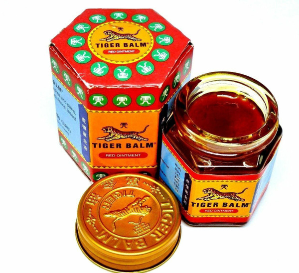 Tiger Balm Тайский массажный бальзам "Красный тигр" Tiger Balm Red, 9гр ...