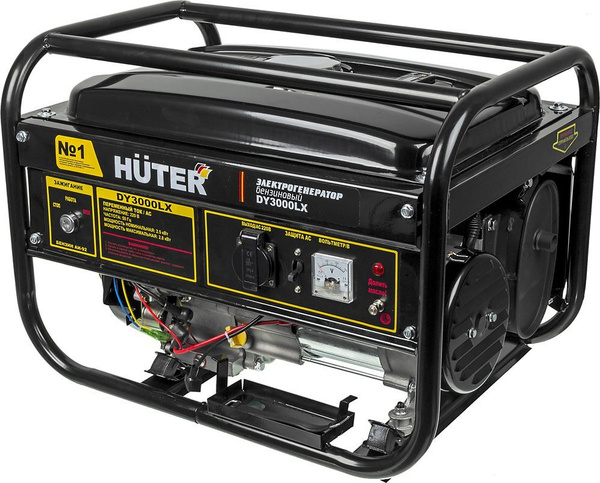 Генератор Huter DY3000LX-электростартер - купить по низкой цене в ...