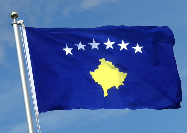 Флаг Косово 70х105 см - купить Флаг по выгодной цене в интернет-магазине OZON (3