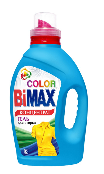 Гель для стирки 1300мл BiMax Color - купить с доставкой по выгодным ...