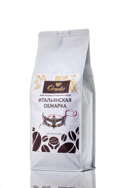 Кофе в зернах Ornelio Итальянская обжарка 1 кг - купить с доставкой по ...