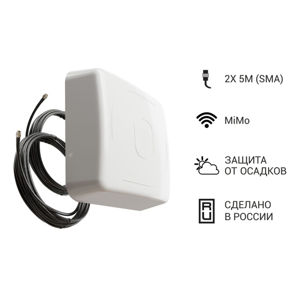 Антенна для модема и роутера. Усилитель интернета 4G антенна Fetras SMA ...