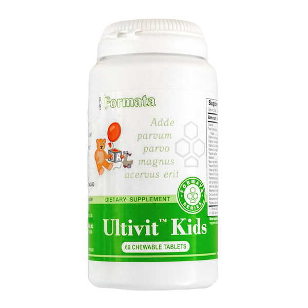 Витамины для детей, мультивитамины жевательные Ultivit kids Ультивит ...