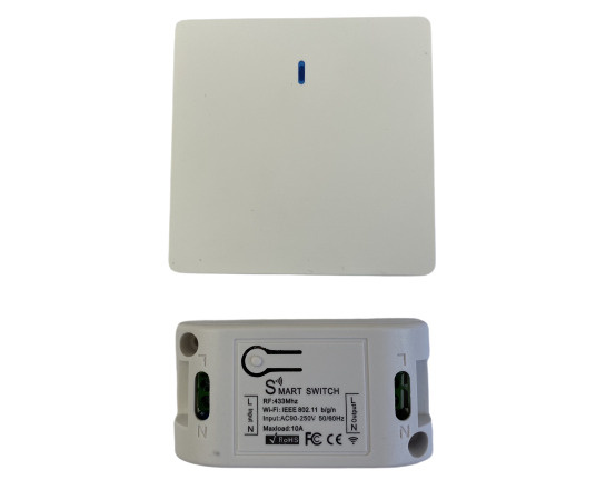 Комплект умное реле для Алисы от Tuya с WIFI + Радио повторитель ...