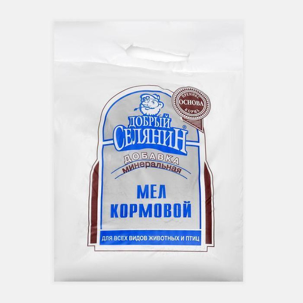 Мел кормовой "Добрый селянин" 2,5 кг - купить с доставкой по выгодным ...