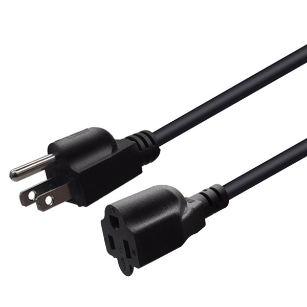 Кабель питания NEMA 5-15P - 5-15R 16AWG, прочный удлинитель переменного ...
