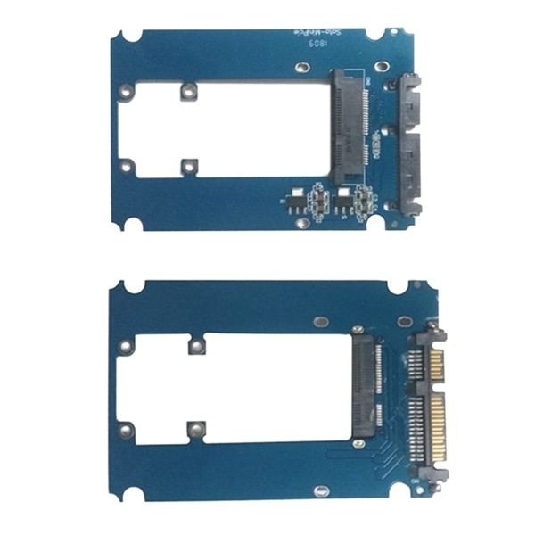 Переходник MSATA на 2,5-дюймовый SSD-накопитель SATA Преобразователь ...
