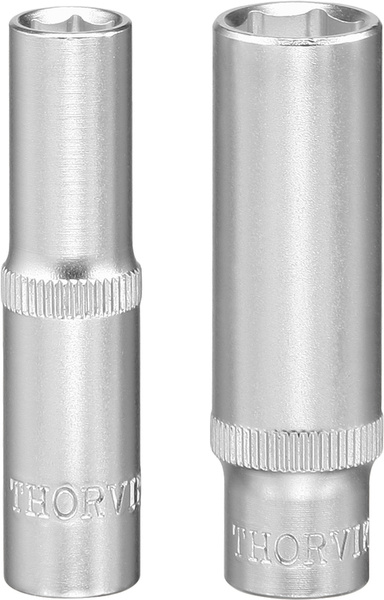 Торцевая головка Thorvik FS11218 Головка торцевая глубокая 1/2"DR, 18 ...