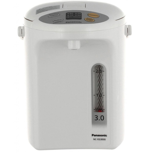 Купить электрический чайник Panasonic Термопот NC-EG3000WTS, Пластик по ...