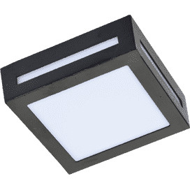 Накладной светильник Ecola GX53, IP65, черный, потолочный и настенный ...