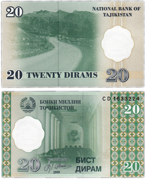 Tajikistan - 200 Somoni 2018 aUNC P. 21 Lemberg-Zp eBay