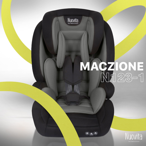 Детское автокресло Nuovita Maczione N123-1 складное, трансформер ...