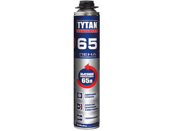 Профессиональная монтажная пена Tytan Professional GUN, 750 мл_БРАЫ25 ...