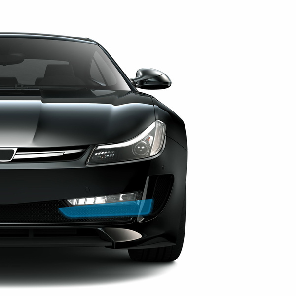 Антигравийная защитная пленка HYBRID гибридная СТ на противотуманные ...