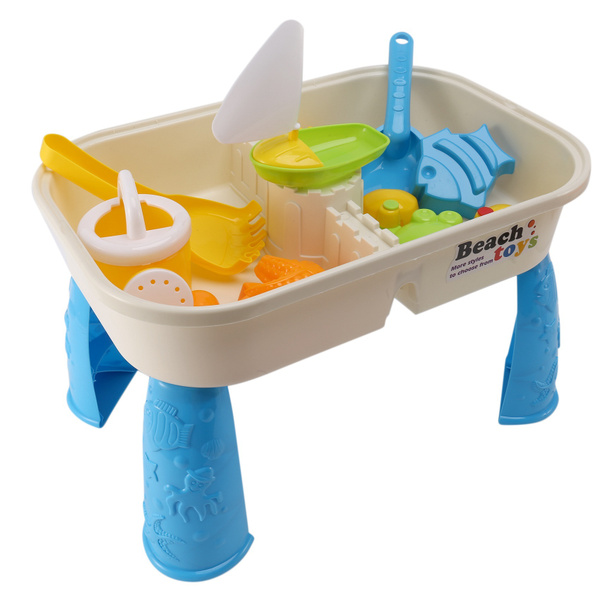 Набор для песка и воды с крышкой Набор для песочницы Beach Toys ...