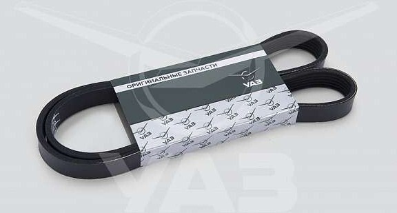 Ремень генератора УАЗ 409 дв. с ГУР (6PK1190) "УАЗ", 316300130802001 (1 ...