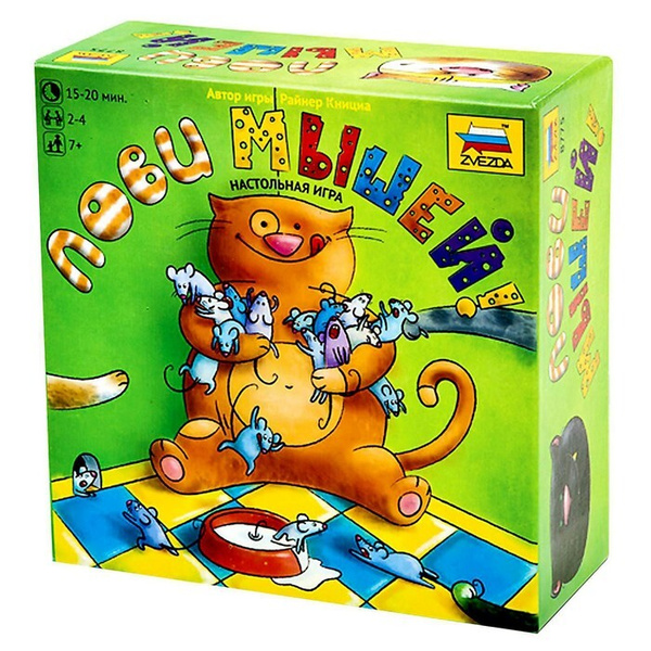 Настольная игра Лови мышей - купить с доставкой по выгодным ценам в ...