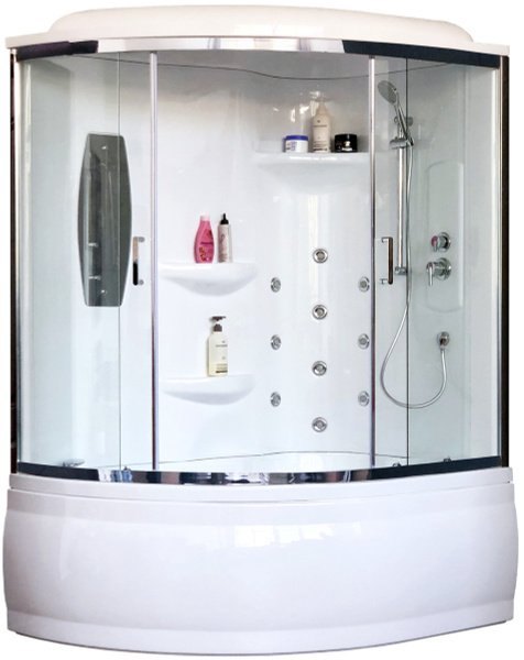 Душевая кабина Royal Bath 100х150х225 см, Высокий поддон арт RB150ALP-T ...