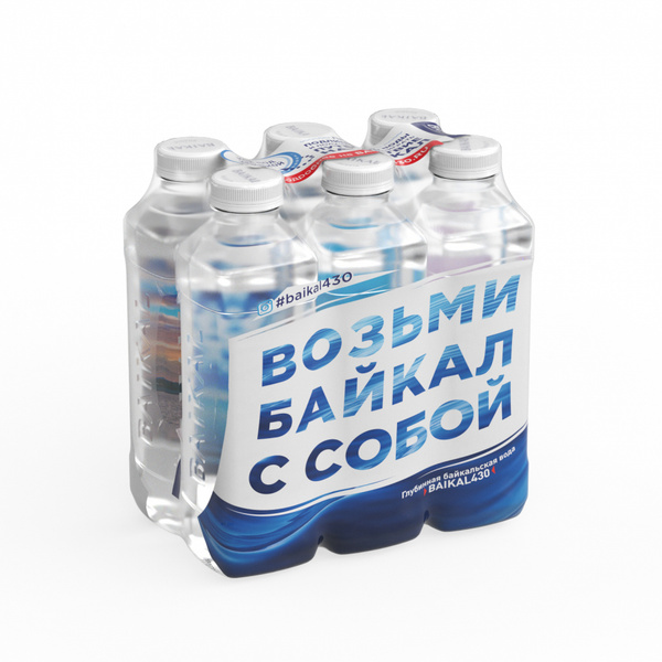 BAIKAL 430 Вода Питьевая Негазированная 850мл. 6шт - купить с доставкой ...