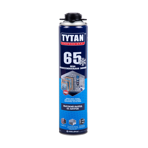 TYTAN PROFESSIONAL 65 пена профессиональная, зимняя -20 (750мл) купить ...