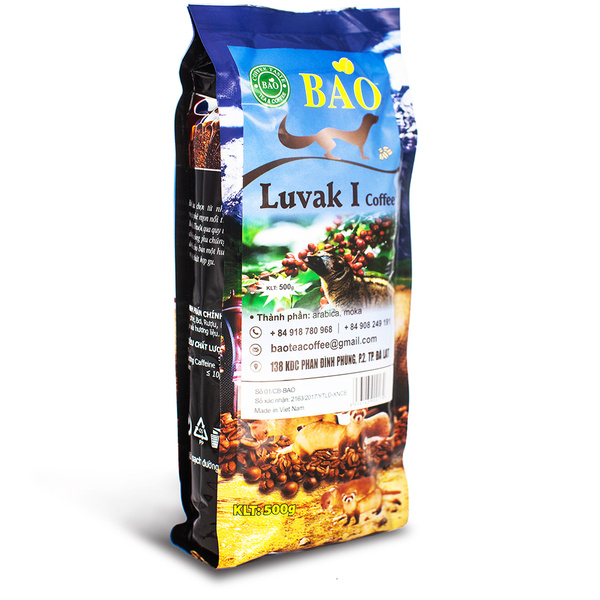 Кофе молотый BAO Лювак Ай, 500 г - купить с доставкой по выгодным ценам ...