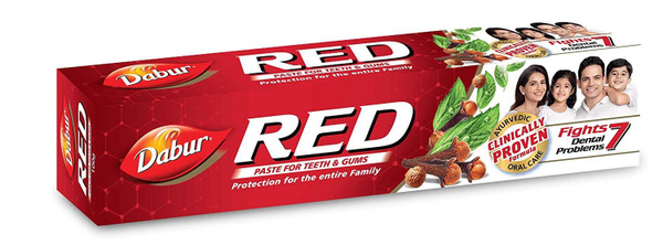 Dabur Red Зубная паста Ред аюрведическая красная Дабур, 17 г - купить с ...