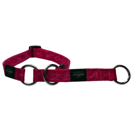 Rogz полуудавка строгая "Alpinist", р-р XL (43-70см), ш: 2,5см, розовый ...