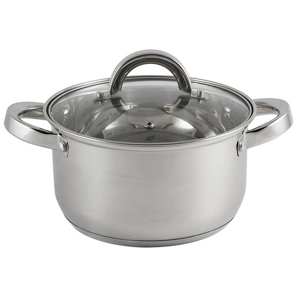 Кастрюля Mediano, объем 1,9 л, диа 16 см, из нержавеющей стали с ...