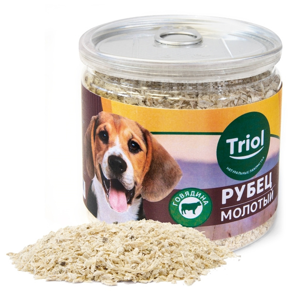 Triol говяжий рубец для собак, молотый, 100 г - купить с доставкой по ...