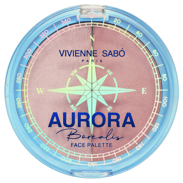 Палетка для контуринга лица / скульптор Vivienne Sabo Aurora Borealis ...