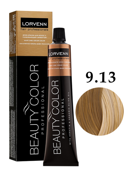 LORVENN HAIR PROFESSIONALS Крем-краска BEAUTY COLOR для окрашивания ...