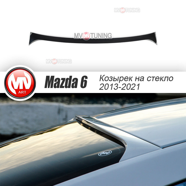 Козырек, накладка на заднее стекло var №1 Broomer Design для Mazda 6 ...