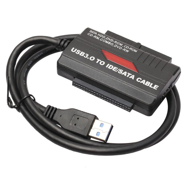 Адаптер переходник - кабель USB3.0 - IDE/SATA для жесткого диска SSD ...