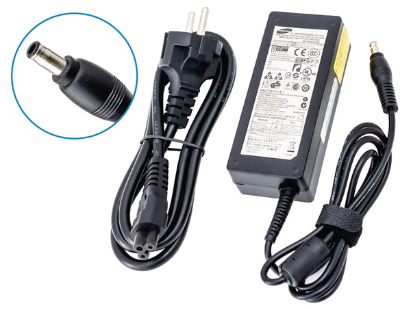 Блок питания для ноутбука Samsung 19V, 3.16A, 60W (штекер 5.5х3.0) для ...