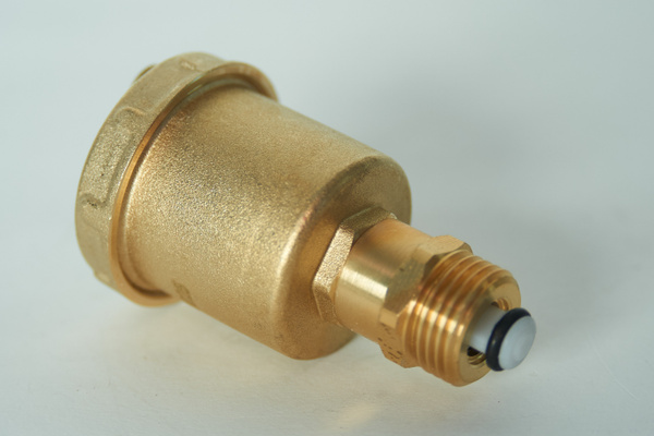 Воздухоотводчик прямой 1/2" с автозапором, латунный, TIM ,BL5814 ...