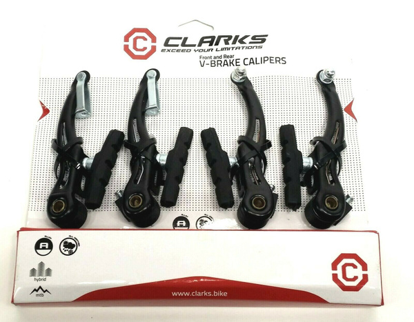 Тормоза CLARKS CLK115X2 MTB V-брейк передний и задний. стальные, на два ...