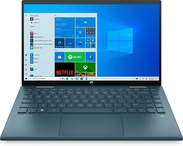 Ноутбук HP Pavilion x360 14-dy0026ur (4L5N5EA), темно-зеленый купить по ...