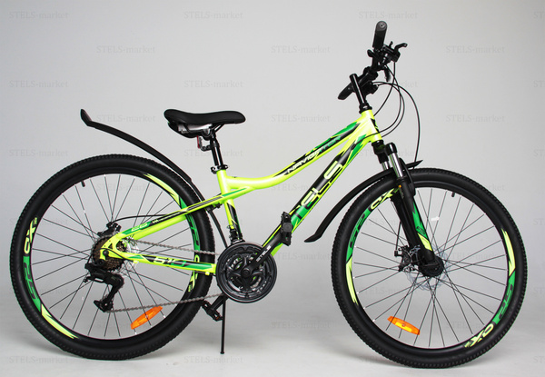 Велосипед горный STELS Navigator 510 MD (26") рама 14" зелёный - купить ...