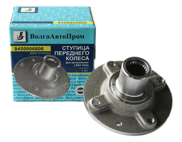 Как снять ступицу переднего колеса веста