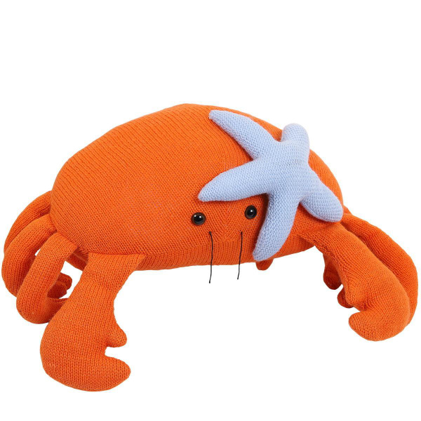 Мягкая игрушка Abtoys Knitted Краб вязаный, 45 см - купить с доставкой ...