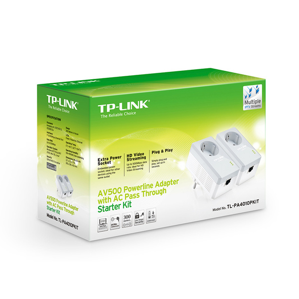 TP-Link Сетевой контроллер TL-PA4010PKIT купить на OZON по низкой цене ...