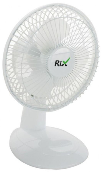 Вентилятор бытовой настольный Rix RDF-2200W белый купить по низкой цене ...