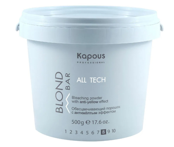 Kapous Professional Обесцвечивающий порошок All tech с антижелтым ...