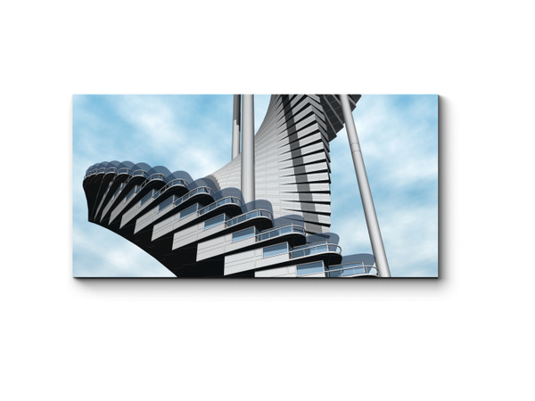 Модульная картина Башни-лестницы - купить по выгодной цене в интернет ...